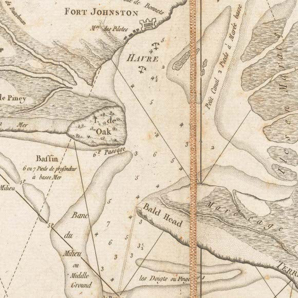 North Carolina, 1778, Cape Fear River and Brunswick Town